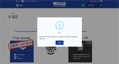Desktop Screenshot of chat.nostalgie.fr