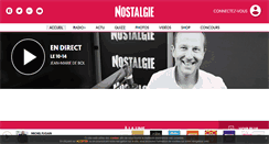 Desktop Screenshot of nostalgie.be