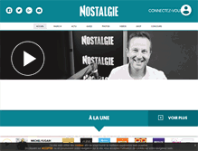 Tablet Screenshot of nostalgie.be